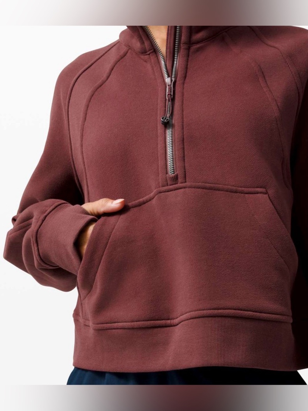 Lululemon Scuba Oversized 1/2 Zip Hoodie ~ XS/S ~ Savannah